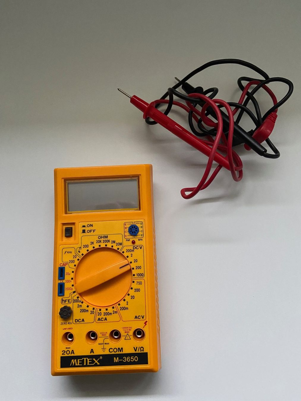 Messen: Multimeter Metex 3650 inkl. OVP – Gebraucht aus Langnau am Albis von  7