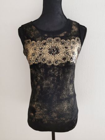 Pailletten Top Heine Gr. 36