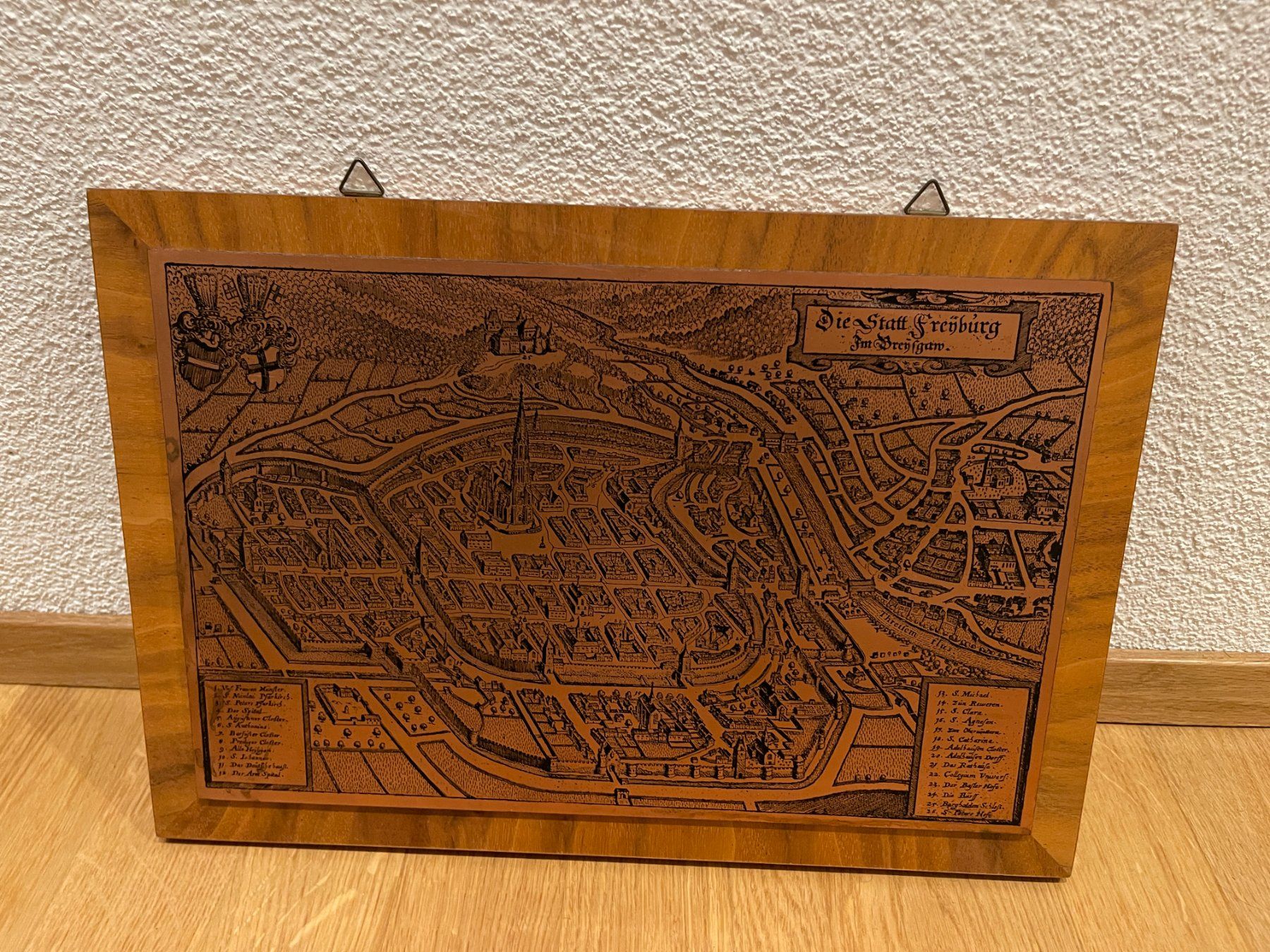 Poster & Bilder: Bild der Stadt Freiburg im Breisgau – Gebraucht aus Ennetbürgen von sto_2rrg