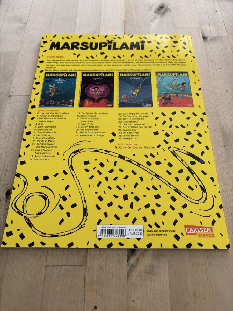 Fumetti: Marsupilami 32 Manege frei! – Nuovo (secondo la descrizione) da Zürich venduto da msxmsx 1
