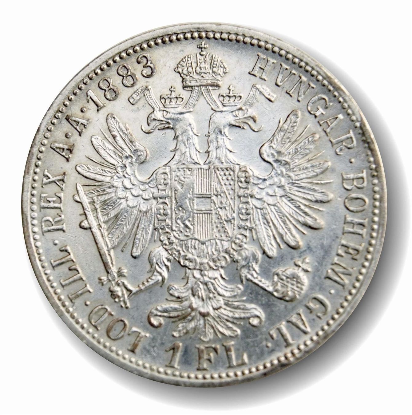 Tutti le monete: 1 Florin 1883 TOP – Usato da Flamatt venduto da samowarow 1