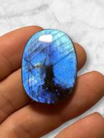Labradorit Cabochon wunderschön blau, 50ct