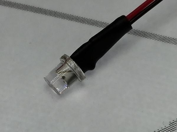 Componenti elettronici: Flachkopf-LED 3mm verkabelt 12V DC, blau – Nuovo (secondo la descrizione) da Luzern venduto da Salefactory 1