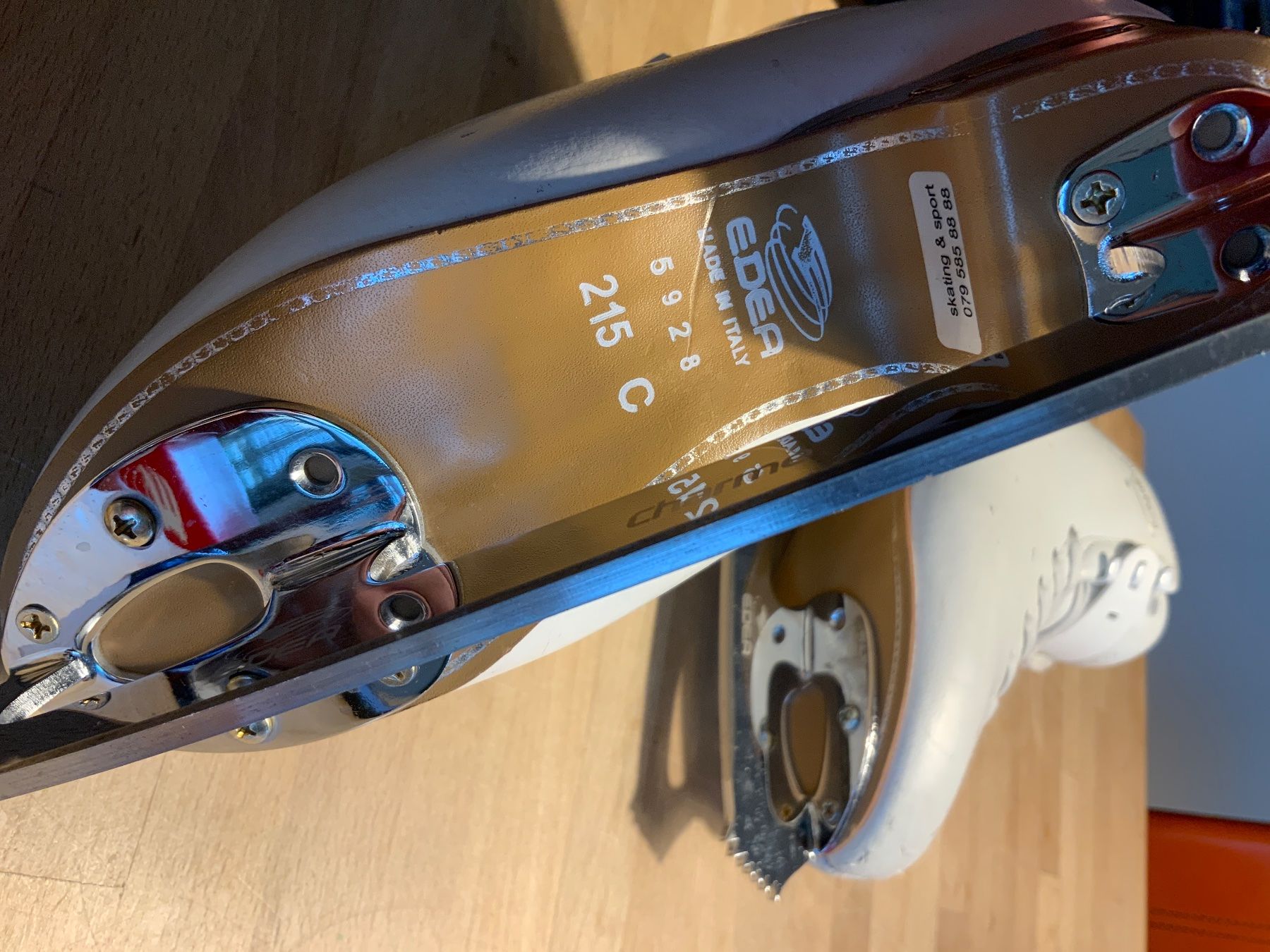 Edea Pattini da ghiaccio: EDEA Schlittschuhe OVERTURE 215 C – Usato da Zürich venduto da LeadyGonzales 3