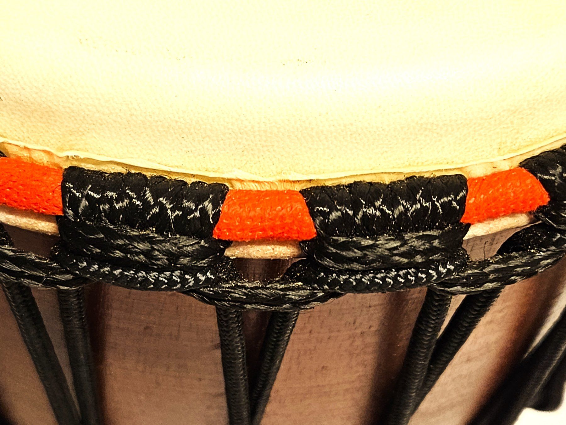 Musikinstrumente: Djembe  Monky5  50cm  (mit Lackfehler) – Neu (gemäss Beschreibung) aus Wöschnau von Musikhaus-Luethy5012 9