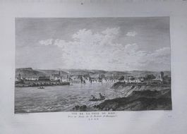 Basel Originalkupferstich von Perignon 1780