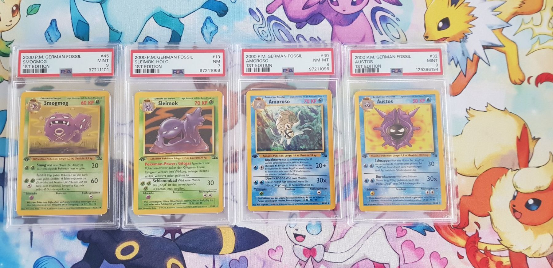 Pokémon Cartes à collectionner: 4stk. Pokemon karten Base PSA 1.Edition – D'occasion à Müllheim Dorf par Randy026