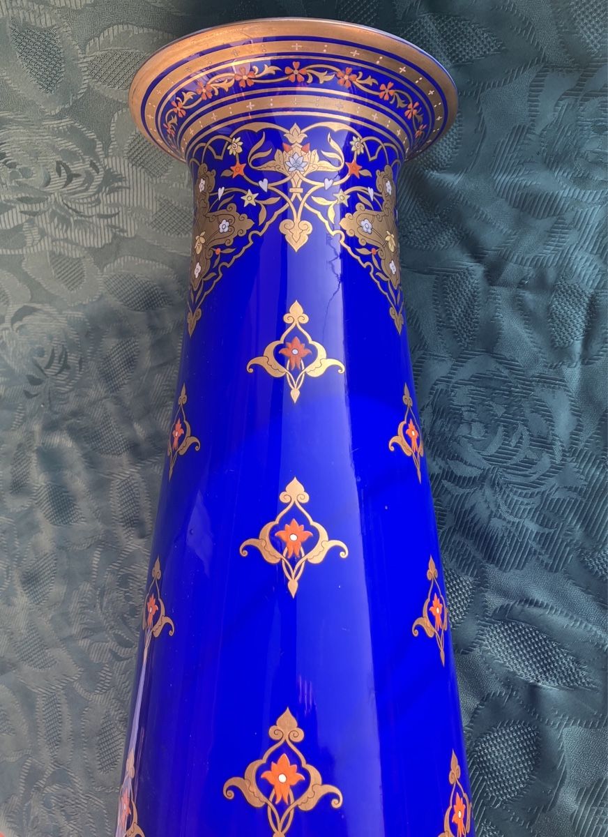Vasen & Gefässe: Antik Vase Opalin um1880  – Gebraucht aus Zürich von Artnuvo 5