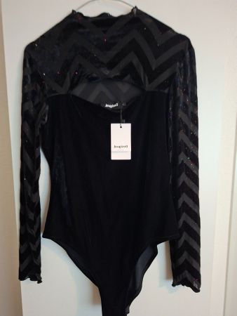 DESIGUAL Body schwarz Grösse L neu mit Etikett
