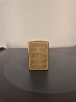 Zippo Jim Beam Feuerzeug Messing gebraucht guter Zustand