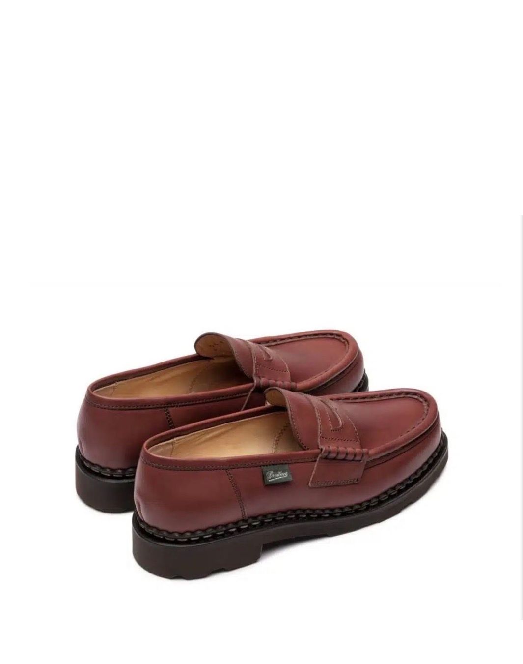 Paraboot Orsay Brown Lily-Französischer Premium-Lederloafe (Neu und ...