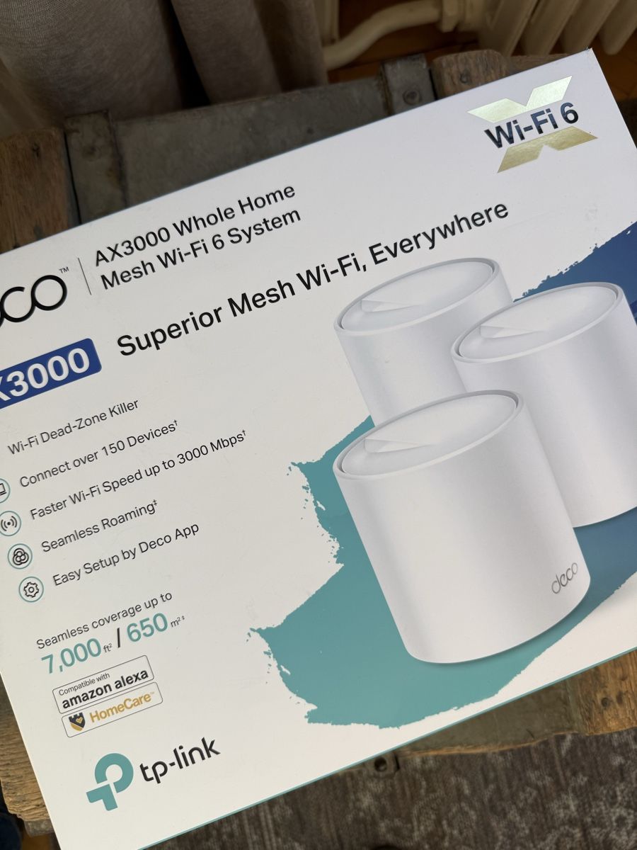 TP-Link WiFi: TP-Link Deco X60 Mesh Wi-Fi 6 System 3er Set – Usato da Näfels venduto da risingtampa