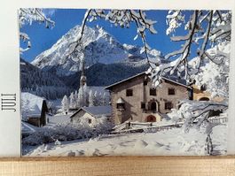 AK von Engadiner Haus in Bad Scuol