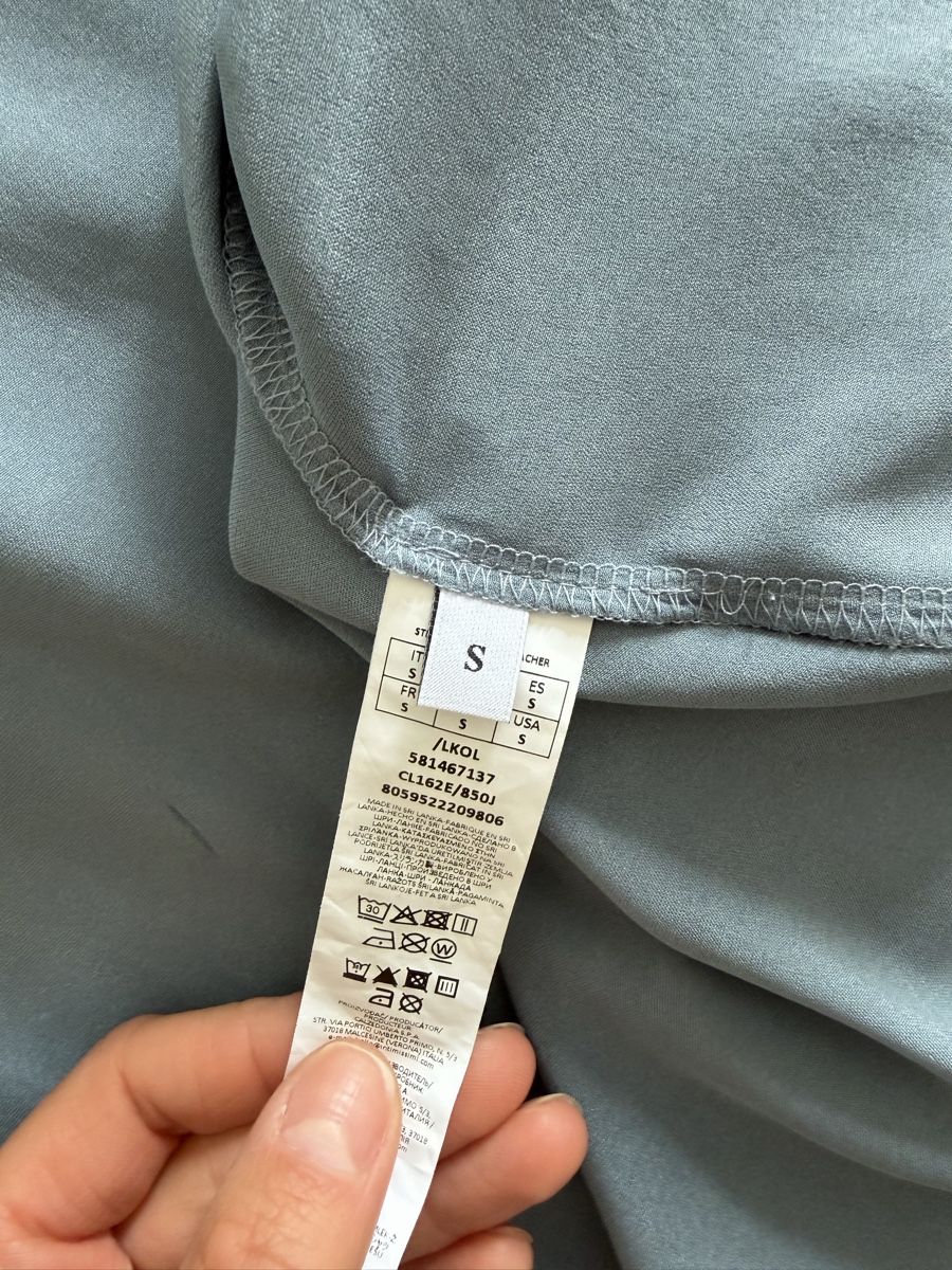Camicette: Silk blue blouse shirt – Nuovo (secondo la descrizione) da Uster venduto da Monika_OB 6