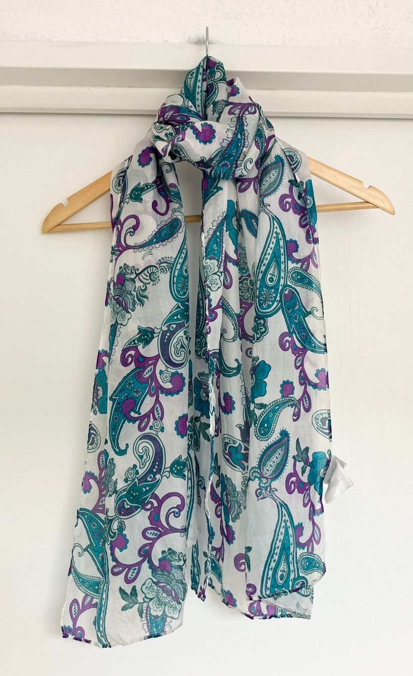 Foulard & Sciarpe: Bellantare Seide Schal – Usato da Unterägeri venduto da Jutka_04
