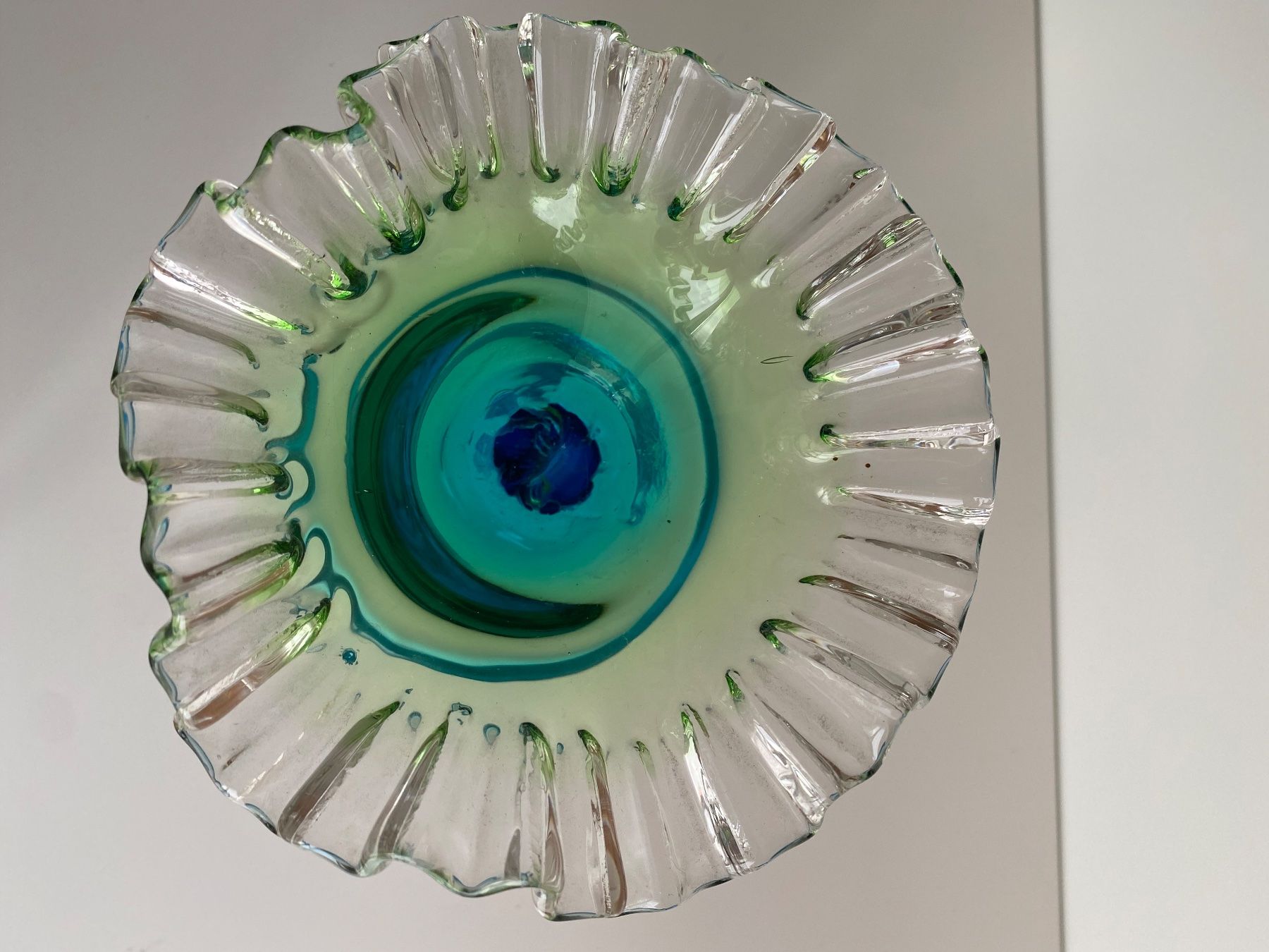 Murano Gläser: Murano Schale mit Fuss – Gebraucht aus Menziken von Beemwe1 3