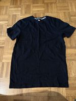 T-shirt ITS noir uni taille 16 ans 176 cm bon état