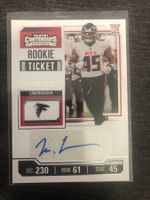 Panini Contenders Mike Jones Jr. Atlanta Falcons Rc autogram