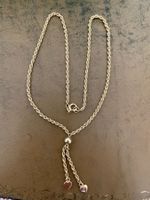 Vintage Y-Collier vergoldet (Amerikanisch Doublé),Marke STAV