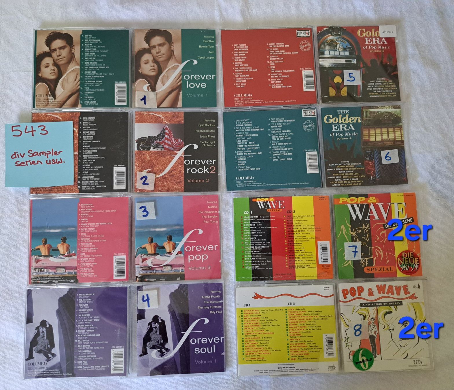 CD: über 46 CD div. Sampler,   auch Einzelne möglich – Usato da Uitikon Waldegg venduto da Smeragol 1