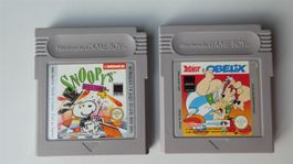 Game Boy Spiele Asterix Snoopy's Magic Obelix