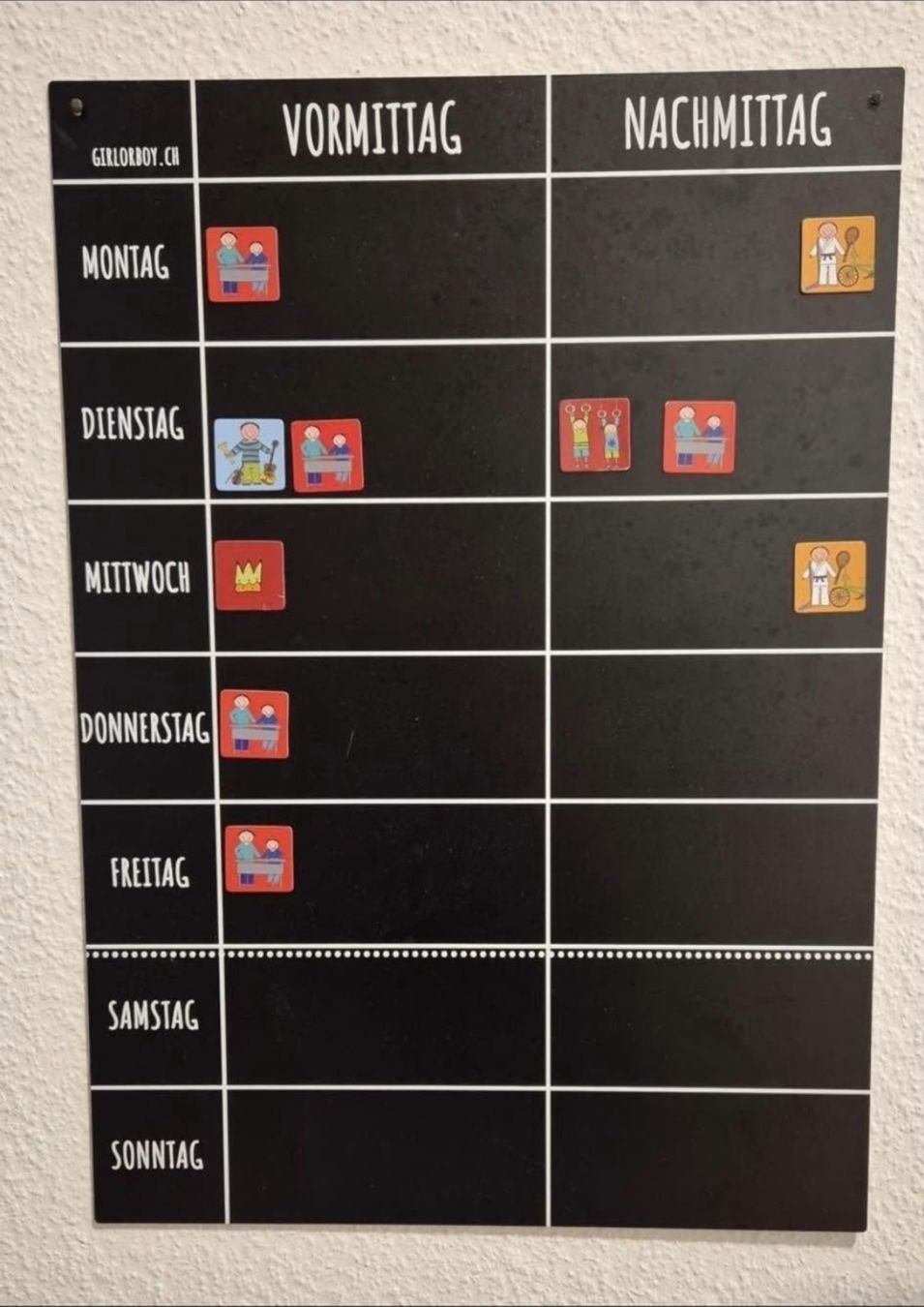 Kalender: Wochenplaner für Kinder – Gebraucht aus Allschwil von Wizard2
