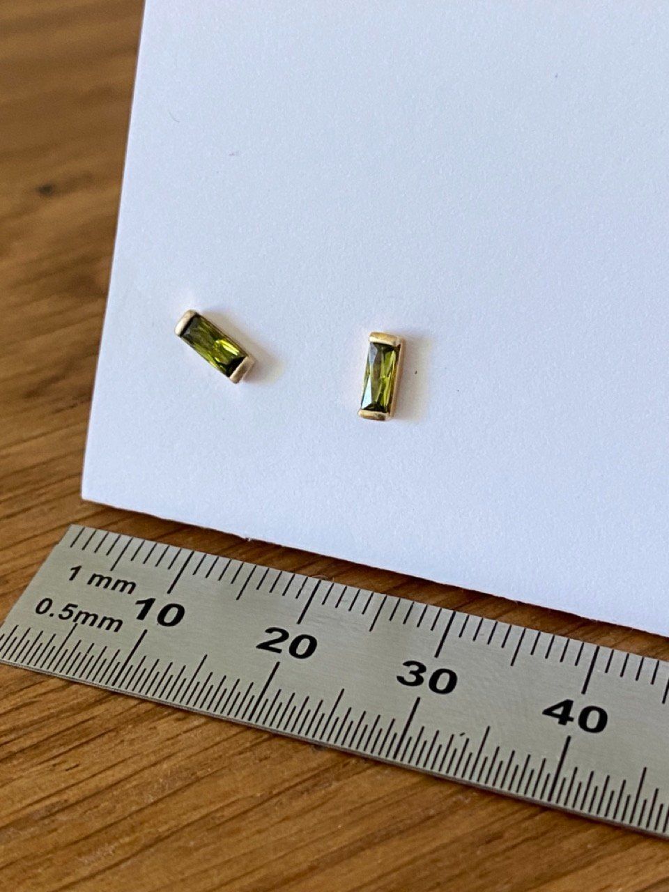 Orecchini pendenti & Orecchini a lobo: Ohrringe Stecker Peridot – Usato da Zumikon venduto da Frauenecke 1