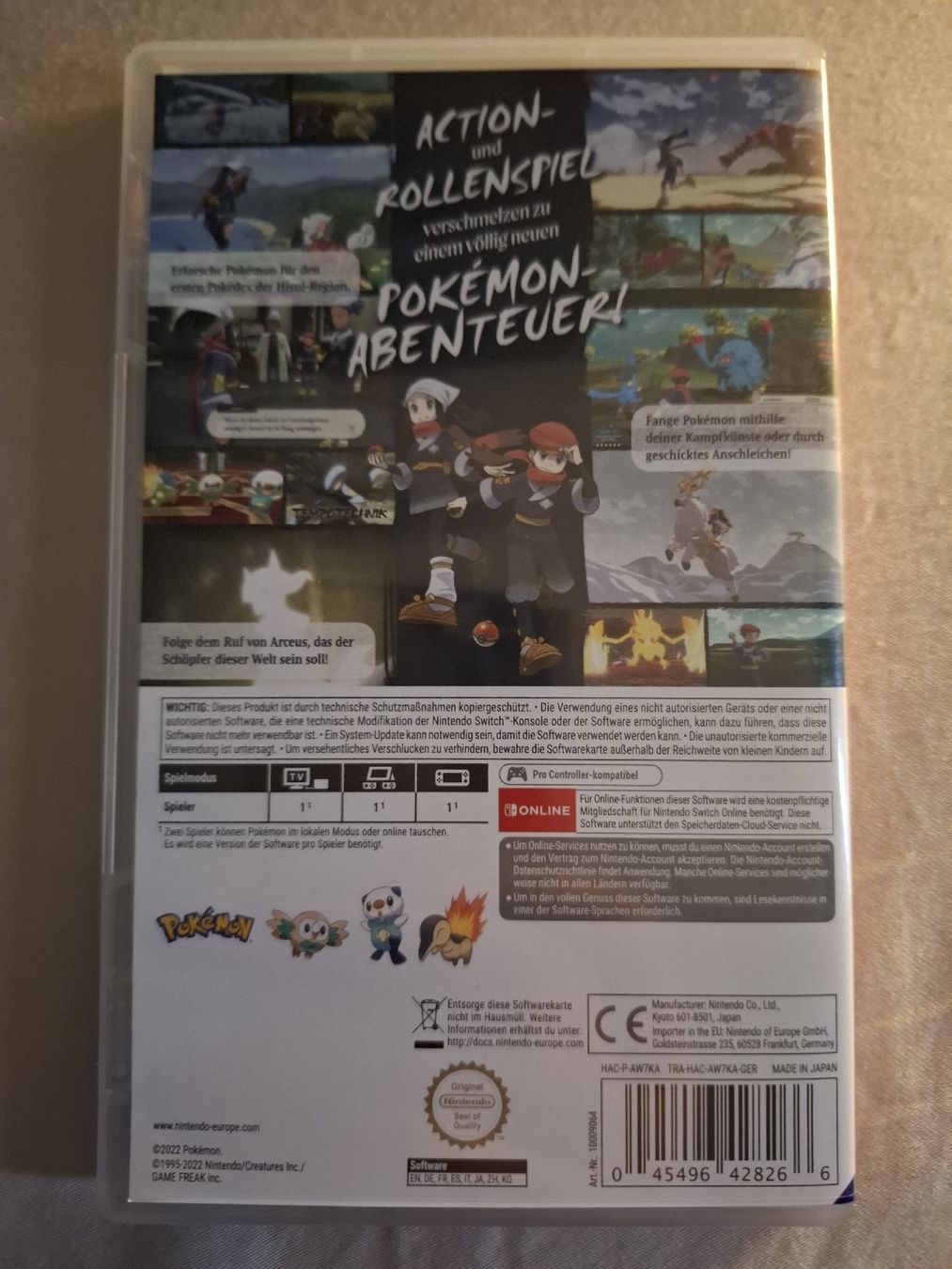 Pokémon Jeux: Pokémon Legenden Arceus Nintendo Switch Spiel – D'occasion à Stäfa par UH82 1