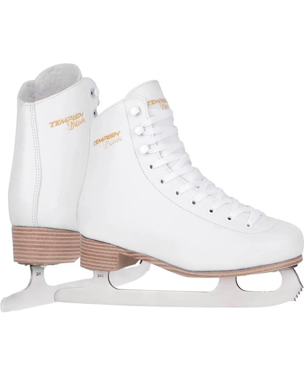 Patins à Glace Réglables Pour Enfant Tempish Fur Expanze - Blanc, Taille UK 11J-13J, NEUFS