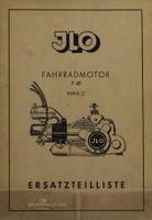 ERSATZTEIL LISTE | JLO FAHRRADMOTOR F48/SERIE II | AB 1954