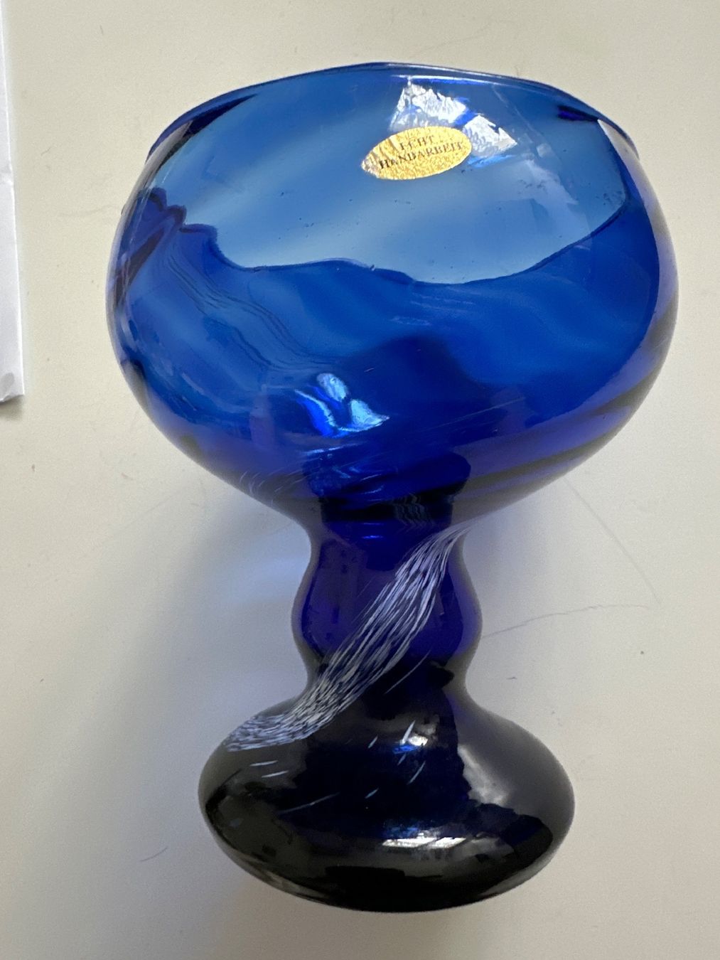 Vasi & Recipienti: Glas-Kelch (Vase) Echt Handarbeit – Usato da Zürich venduto da Chaeffeler 3