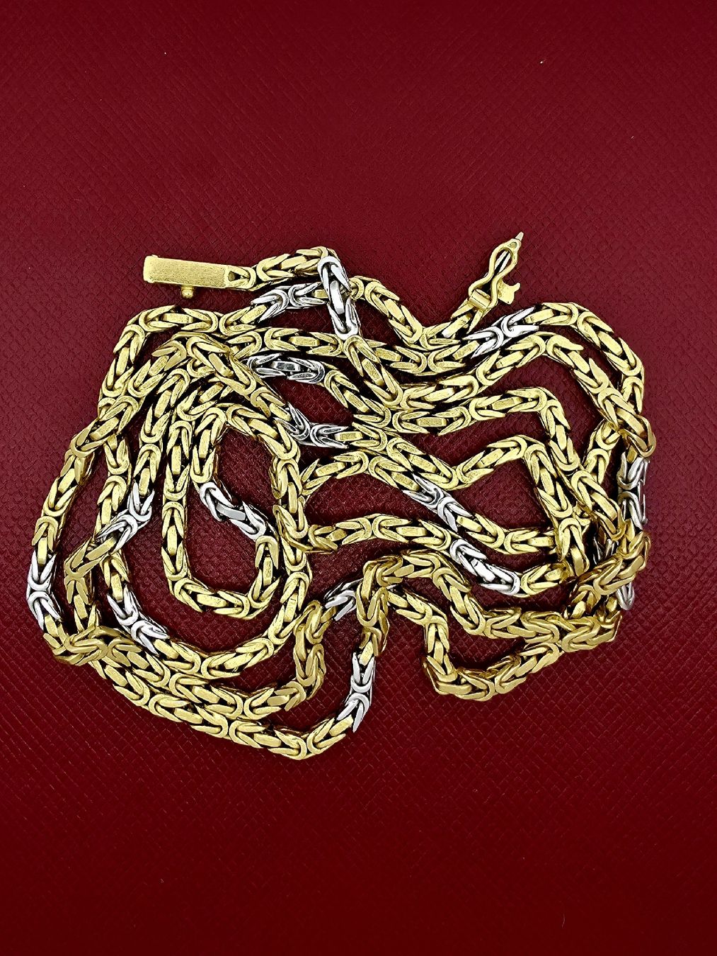Catenine: 18 Karat Bicolor Königskette – Usato da Zürich venduto da Juwelier_Stauffacher
