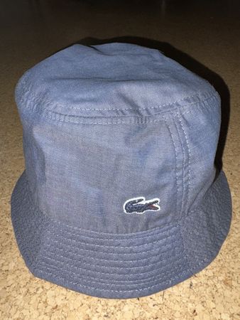Lacoste Bucket Hat Blau Gr. L