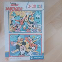 Clementoni Disney Mickey 2x20 Teile Super Color Puzzle