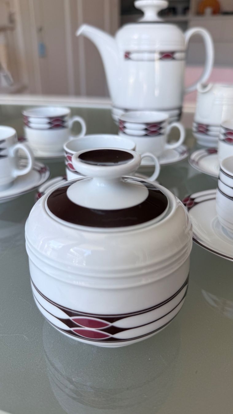 Set di piatti: Café vintage Mitterteich Bavaria – Usato da Genève venduto da bel_8yrq 2