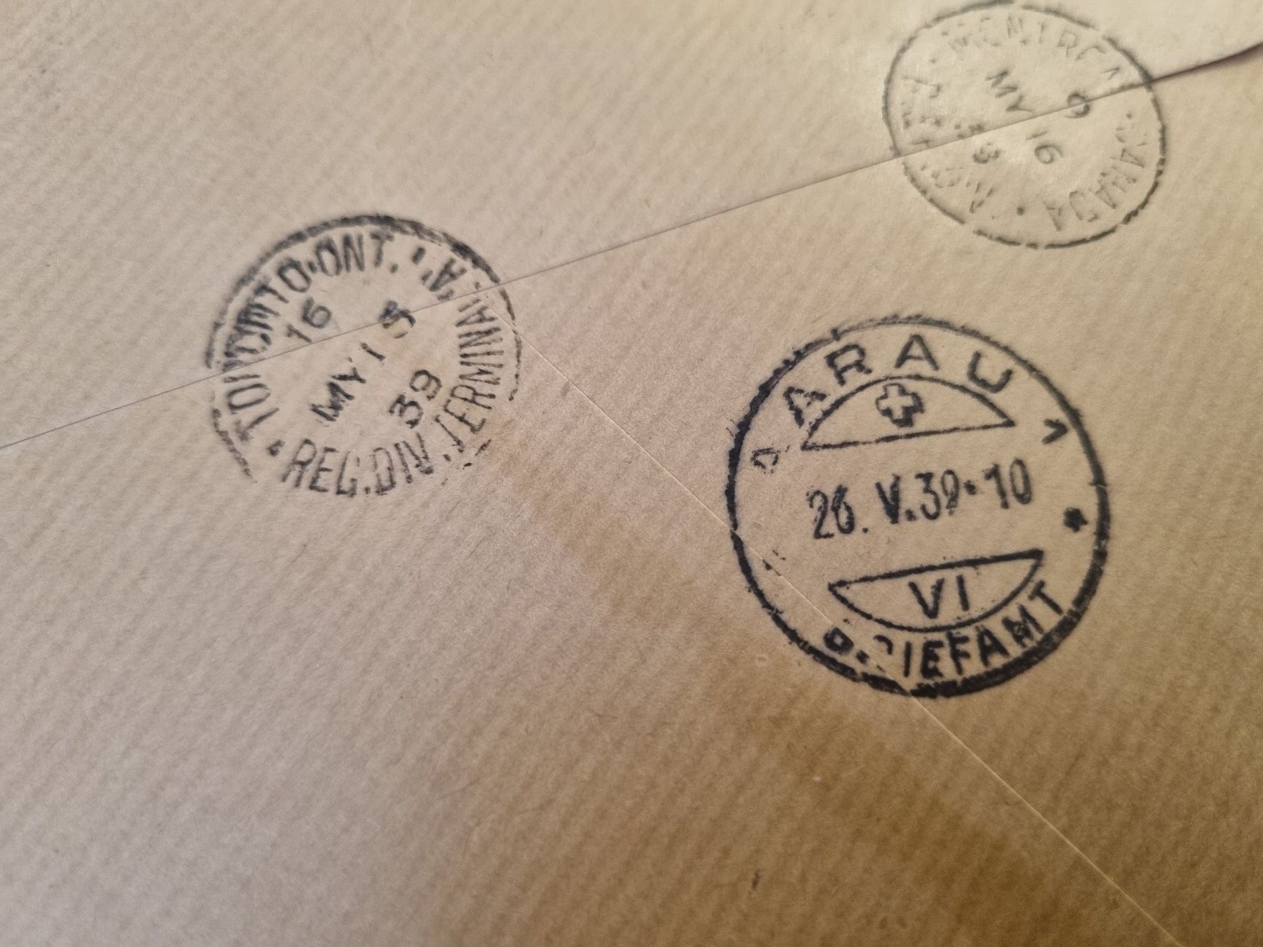 Buste & buste per spedizione: Alter Brief mit Marken Kanada – Usato da Trachslau venduto da bastet06 5