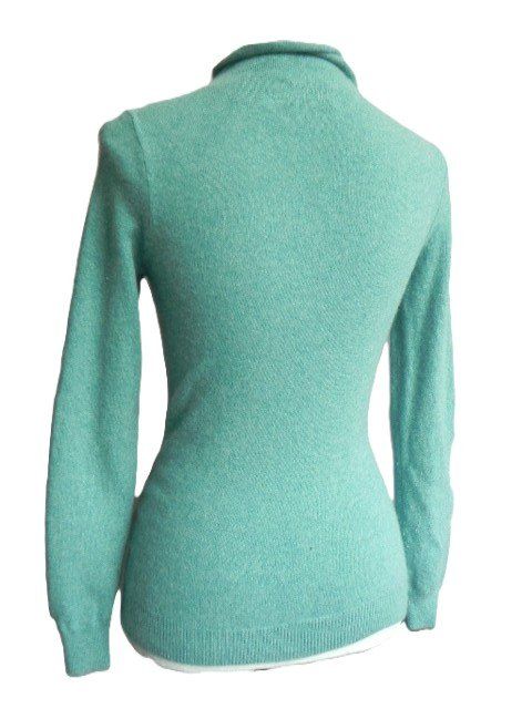 Pullover & Sweatshirts: ca Gr. 34 36 Kaschmir Pulli grünlich-hellbau Farbton s.Masse – Gebraucht aus Basel von FRAU.ZAUBER.MOND 3