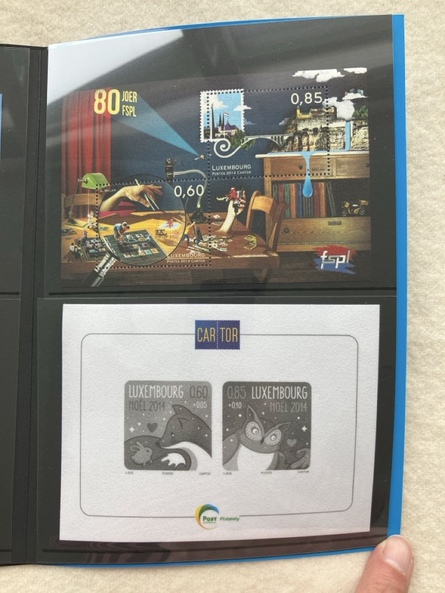Tous les timbres: Luxembourg Post Stamp Collection 2014 - Collectors Item – Neuf (Voir description) à Wettingen par BAG4478 5