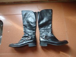 Bottes style cavalières noires-Taille 37