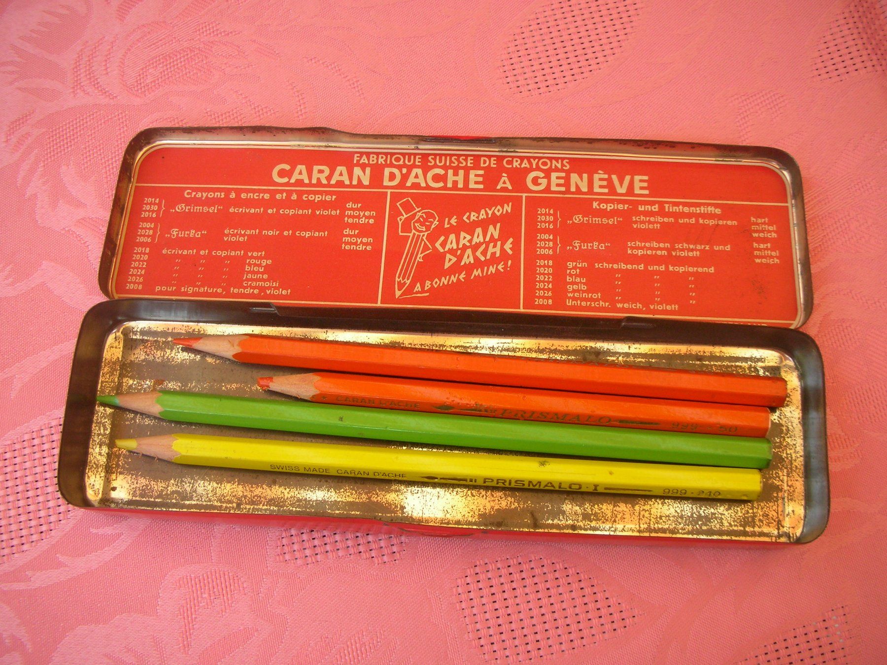 Caran D'Ache Stifte & Marker: CARAN  D'ACHE SCHACHTEL – Gebraucht aus Rheinfelden von Javea4