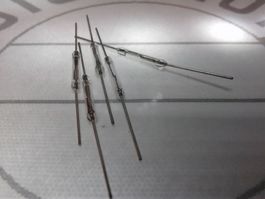 Reed-Kontakte Glasrohr 14x2mm 5 Stück