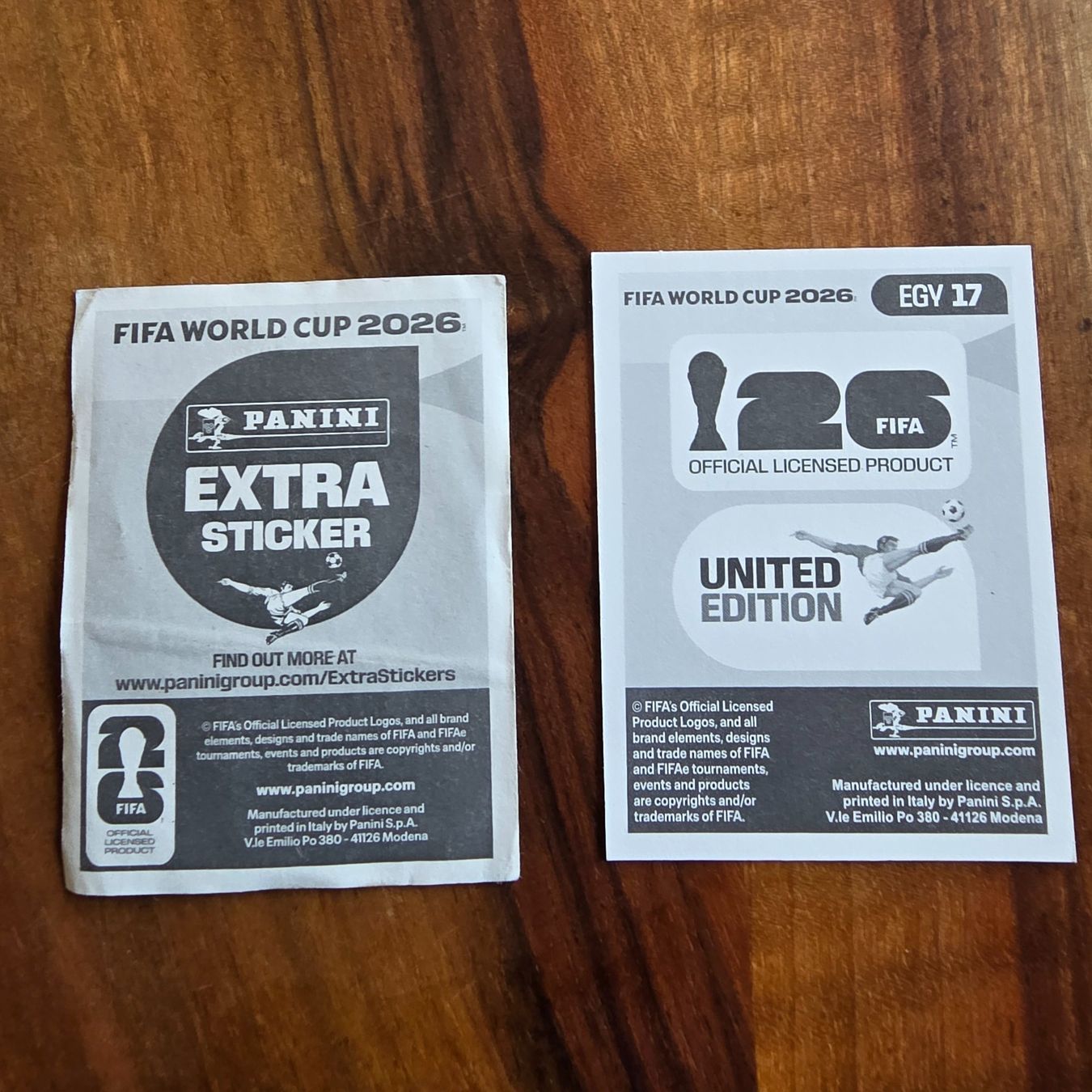Panini Carte collezionabili: Panini Extra Sticker Mohammed Salah 2 Stk – Nuovo e nell'imballaggio originale da Luzern venduto da Cado12 1