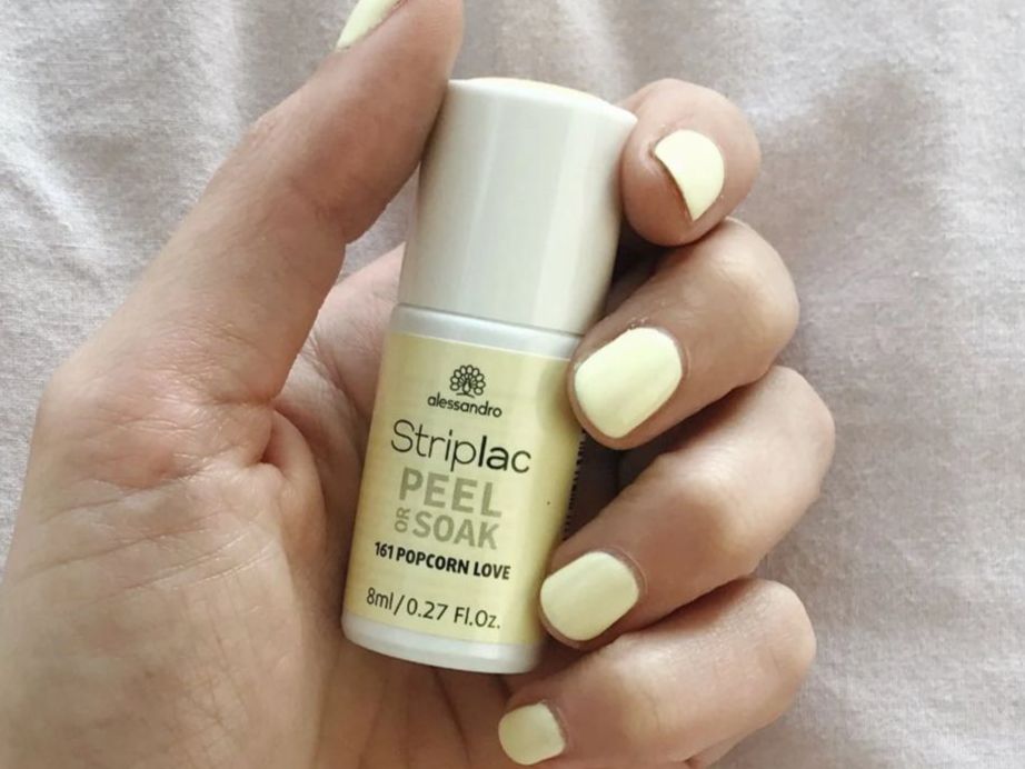 Künstliche Fingernägel: StripLac 161 Popcorn Love 8ml Alessandro – Neu und originalverpackt aus Zäziwil von blackpearl 1