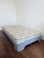 Bettgestell mit Lattenrost und Matratze 90x200cm 