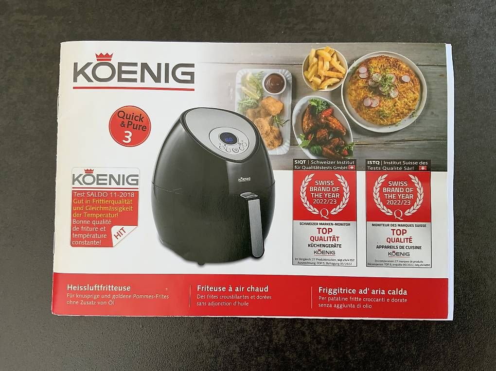 Elettrodomestici da cucina: Friteuse à air chaud Koenig – Usato da Mollens VS venduto da cha_wh9r 1