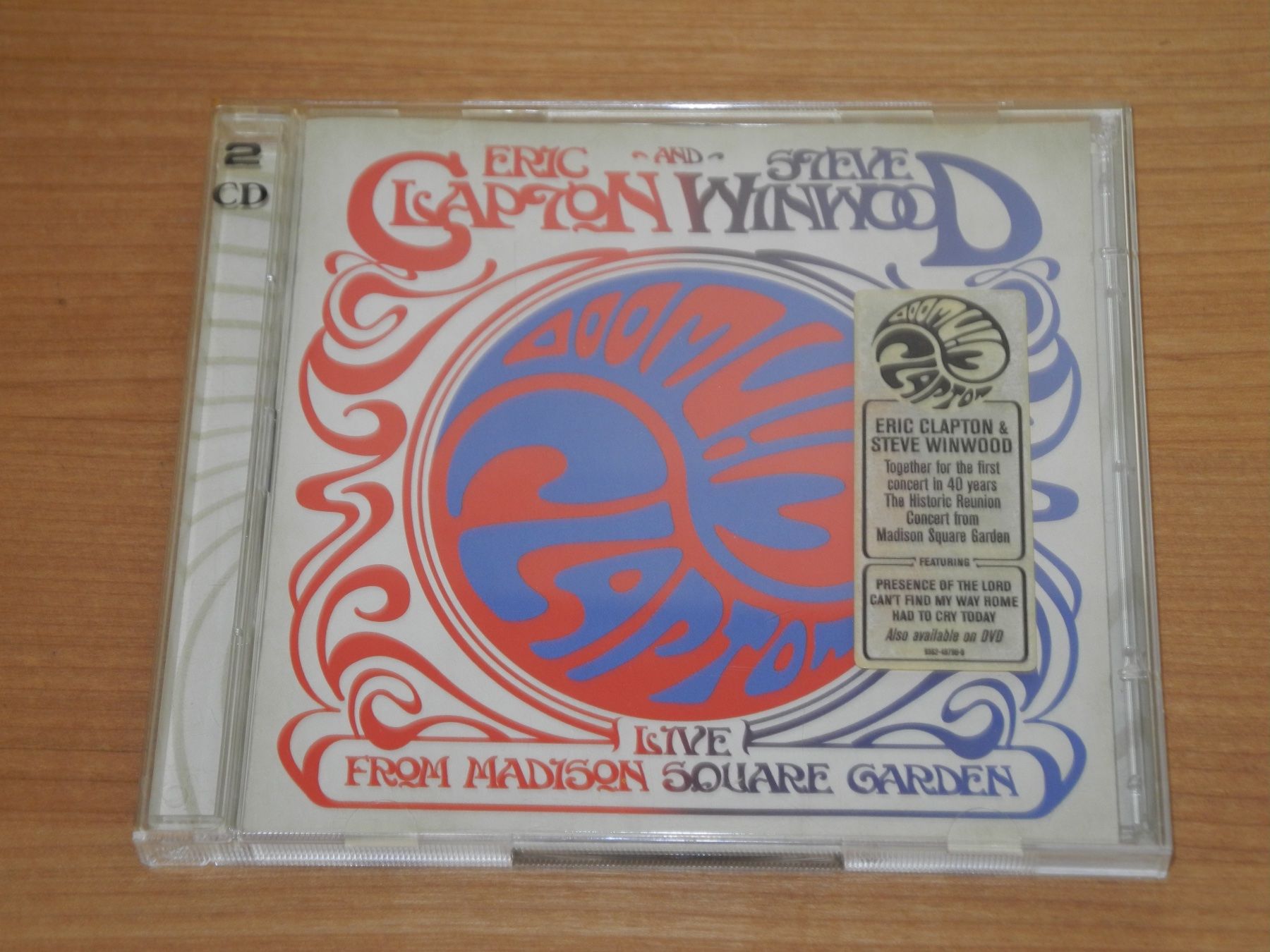 CD: ERIC CLAPTON + STEVE WINWOOD: LIVE FROM MADISON SQUARE GARDE – Nuovo (secondo la descrizione) da Fahrwangen venduto da Swirl2