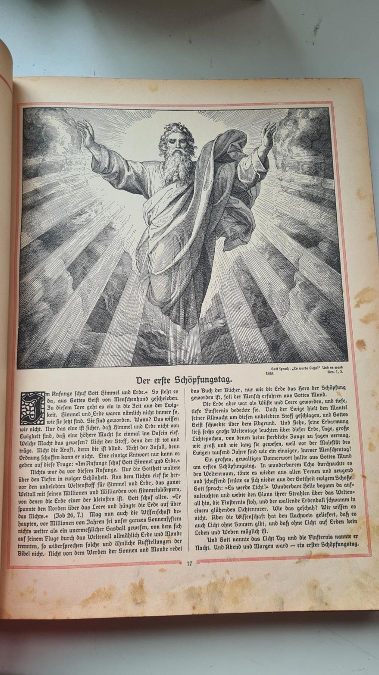 Bücher: Orginal Bilder Bibel Katholisch 1909 / 236 Illustrationen – Gebraucht aus Urdorf von sumrum 6