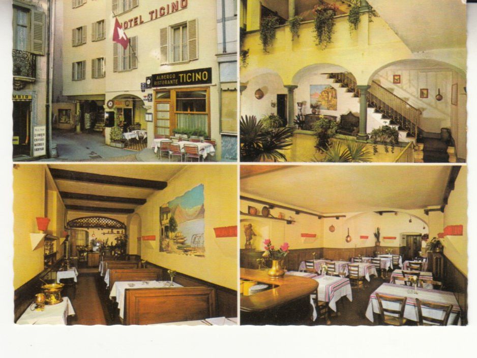 Ansichtskarten: Lugano Ticino ca. 1960 – Gebraucht aus Bürglen TG von StampGraf