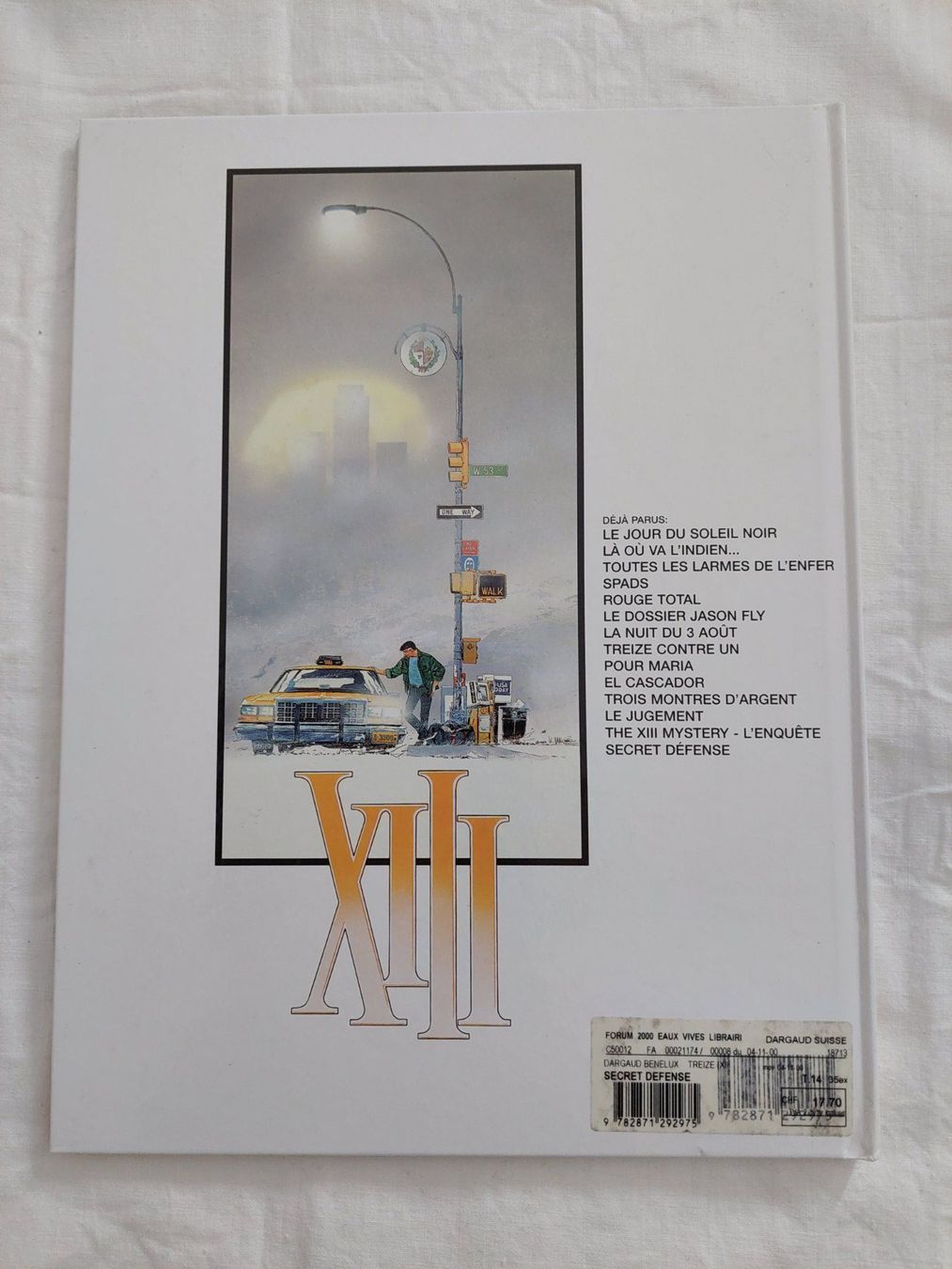 Fumetti: XIII T.14 Secret Défense EO TBE – Usato da Genève venduto da Blu_BD 1