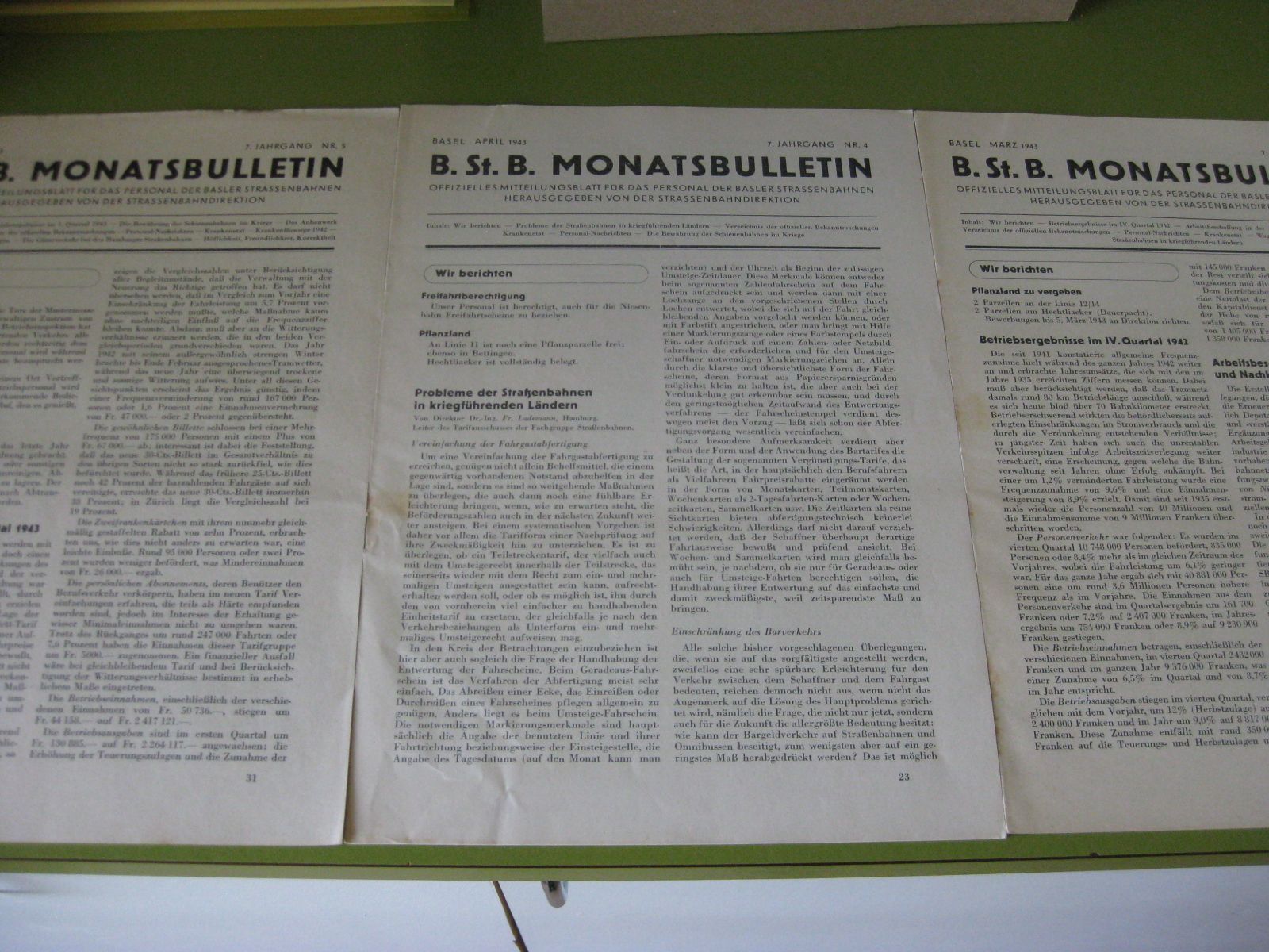 Libri: 3x BStB Monatsbulletin 1943 – Usato da Malters venduto da Marosko